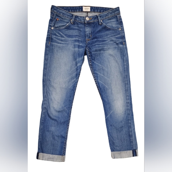 Hudson Bacara straight flood cuffed jeans, size 26 - Picture 3 of 10